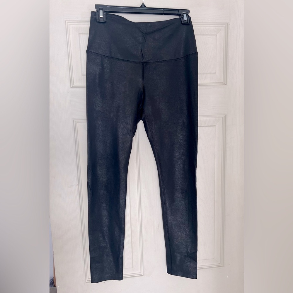 Calia faux leather tights power sculpt